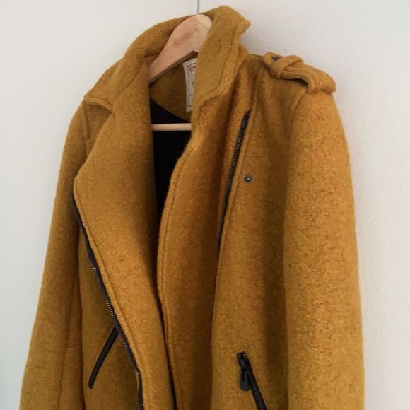 Anthropologie Sasha Boucle Wool Moto Cartonnier Jacket - Picture 5 of 16